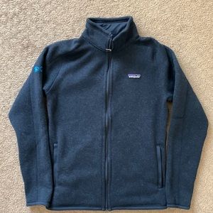 Patagonia Better Sweater Full Zip Women’s Navy Size Medium